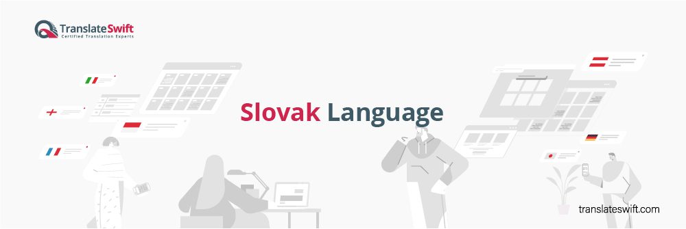 Image with Slovak Language written on it.