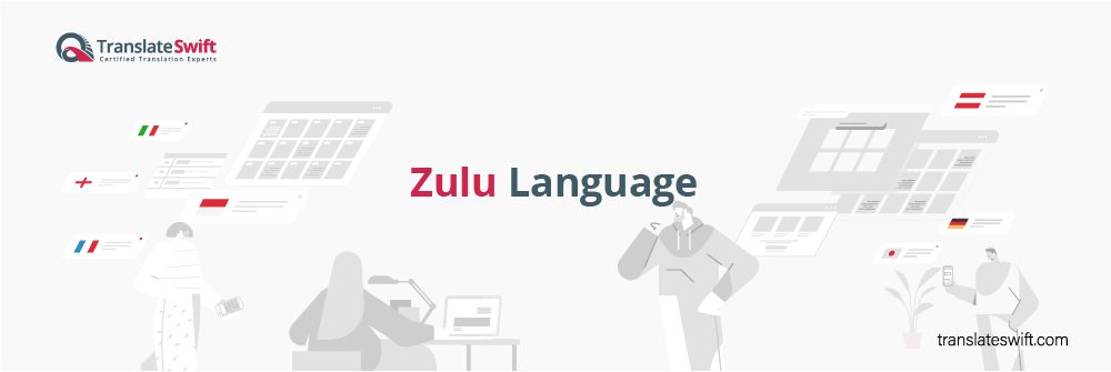 Image with Zulu Language written on it.